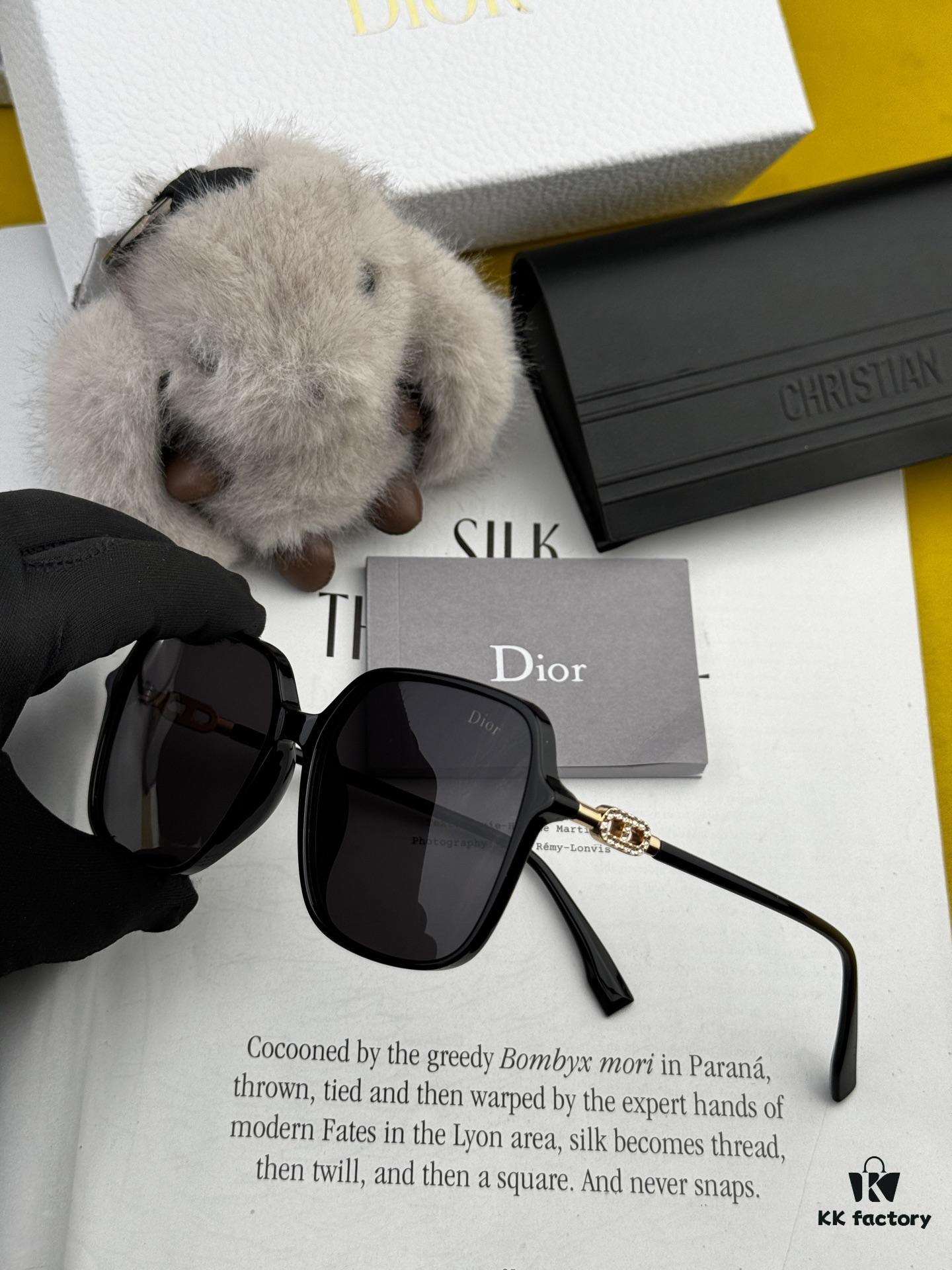 6931fec03a89a121ed54ecda DIOR 2025 Spring New Arrival Trendy Best-Selling Fashion Round Frame Polarized Sunglasses High-Quality Lightweight TR Frame Women's HD Thickened Polarized Sunglasses