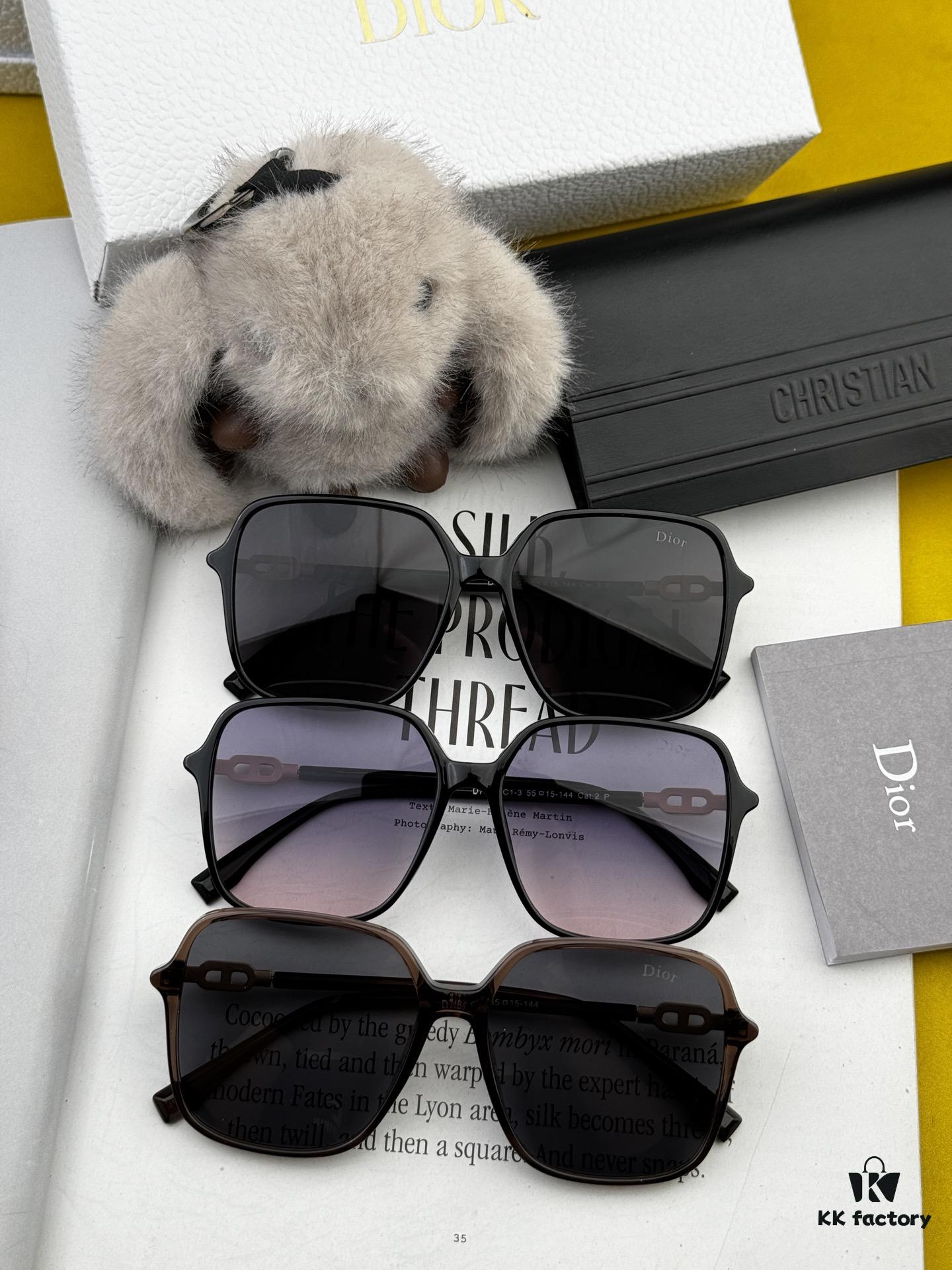 6931fec03a89a121ed54ecdc DIOR 2025 Spring New Arrival Trendy Best-Selling Fashion Round Frame Polarized Sunglasses High-Quality Lightweight TR Frame Women's HD Thickened Polarized Sunglasses