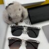 Nylon Polarized Series DIOR Frameless Sunglasses with Polygonal Design, Universal Fit for All Face Shapes, Stylish with Coats or Dresses, Polarized Nylon Lenses for UV Protection