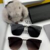 Nylon Polarized Series DIOR Frameless Sunglasses with Polygonal Design, Universal Fit for All Face Shapes, Stylish with Coats or Dresses, Polarized Nylon Lenses for UV Protection