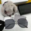 Nylon Polarized Series DIOR Frameless Sunglasses with Polygonal Design, Universal Fit for All Face Shapes, Stylish with Coats or Dresses, Nylon Polarized Lenses for UV Protection