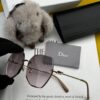 Nylon Polarized Series DIOR Frameless Sunglasses with Polygonal Design, Universal Fit for All Face Shapes, Stylish with Coats or Dresses, Nylon Polarized Lenses for UV Protection