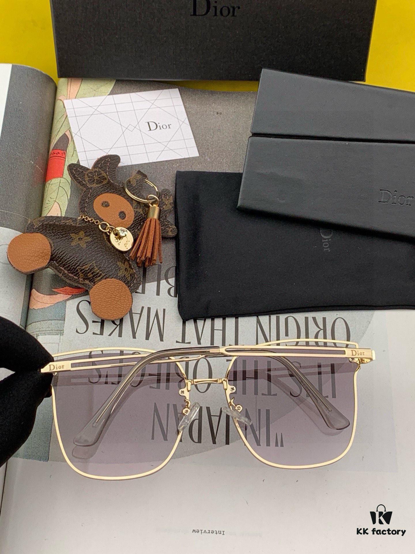 6931fec23a89a121ed54ecf5 【TR Polarized Series】DIOR Classic Square Frame Design, Flattering on All Face Shapes, Perfectly Matches Coats or Dresses, Exuding Elegance and Style
