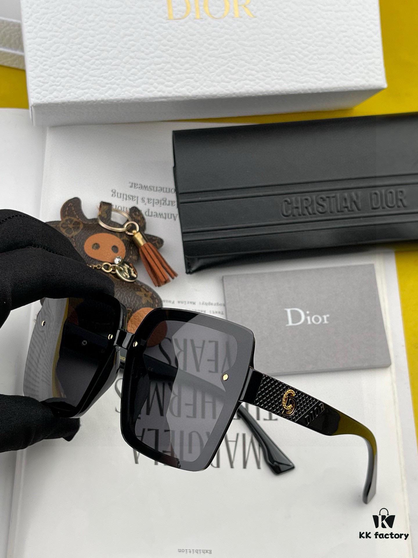 TR Version - Polarized [Exclusive Luxury Sunglasses No Filter‼ Real Photo Listing] Dior Official Website Latest Release New Model Sunglasses 🕶, Note: We Use High-Definition Lenses, Model: CD22077 Eyewear Sunglasses