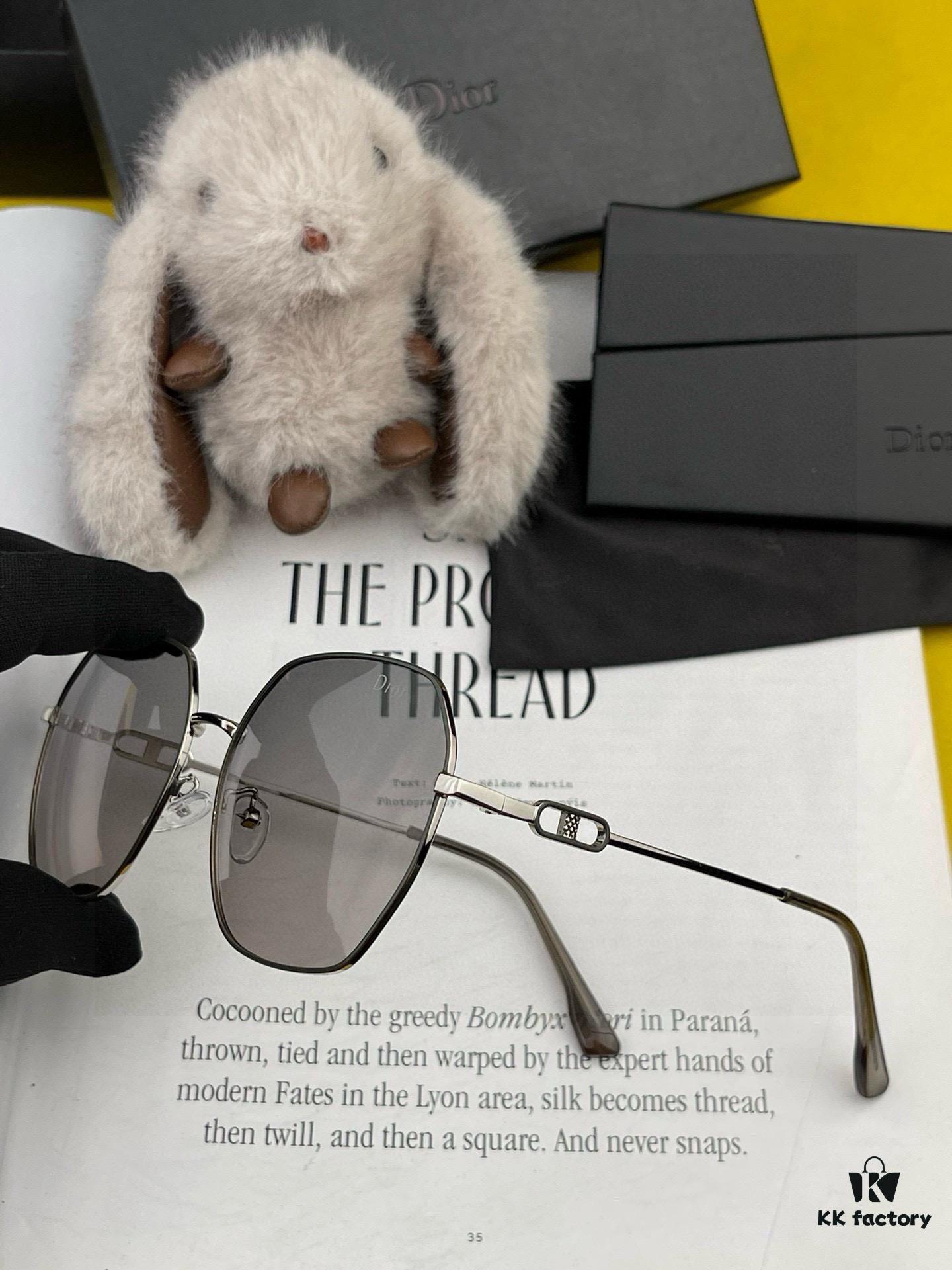 6931fec43a89a121ed54ed08 DIOR 2025 Official New Arrival Large-Frame Polarized Sunglasses, Popular Among Celebrities, Polylux Ultra-Clear Thickened Sunglasses Model: CD0823