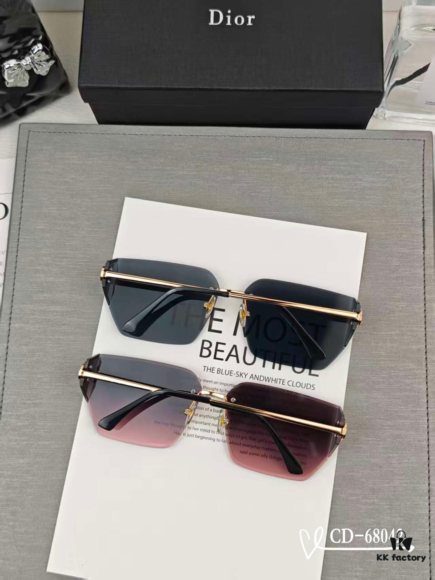 6931feca3a89a121ed54ed58 Dior - French Designer Unisex Sunglasses with Polarized Lenses, Lightweight Metal Frame, Stylish and Comfortable for Travel and Driving