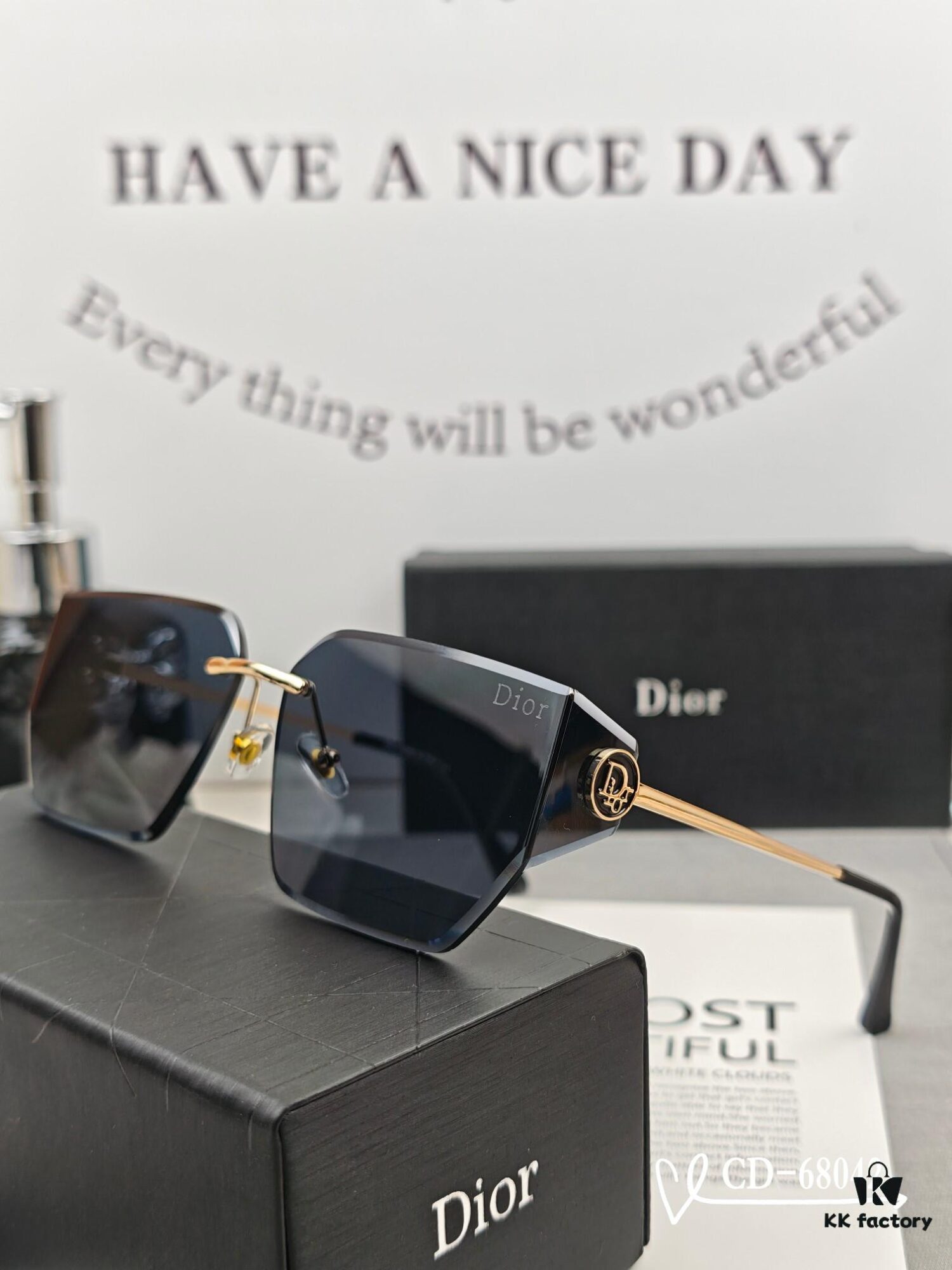 6931feca3a89a121ed54ed59 Dior - French Designer Unisex Sunglasses with Polarized Lenses, Lightweight Metal Frame, Stylish and Comfortable for Travel and Driving