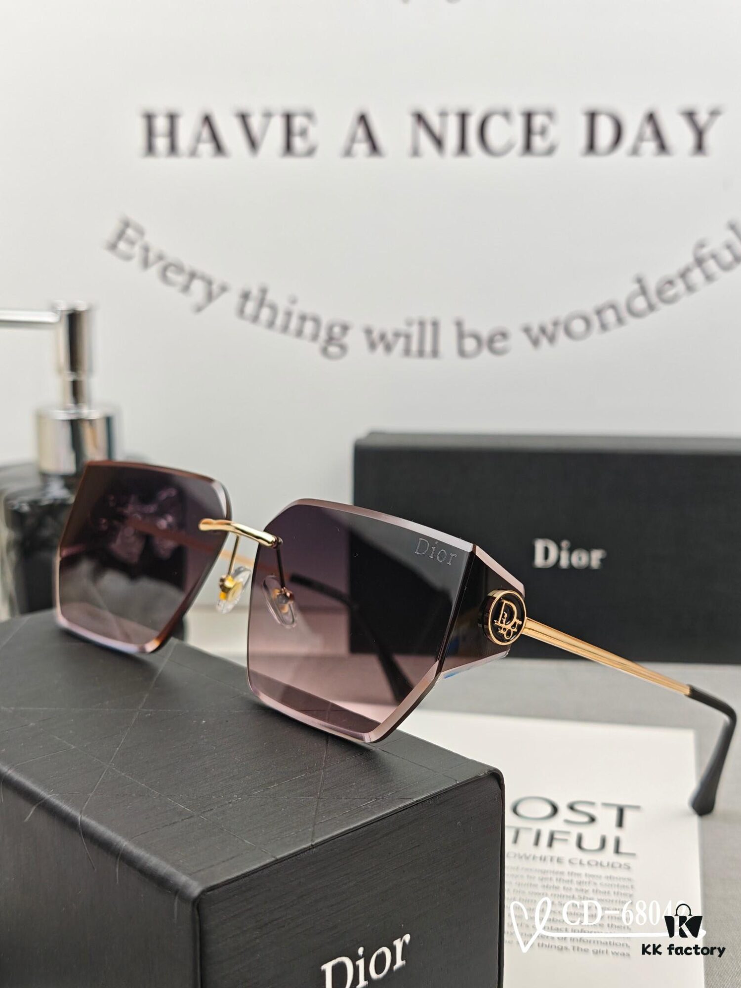 6931feca3a89a121ed54ed5a Dior - French Designer Unisex Sunglasses with Polarized Lenses, Lightweight Metal Frame, Stylish and Comfortable for Travel and Driving