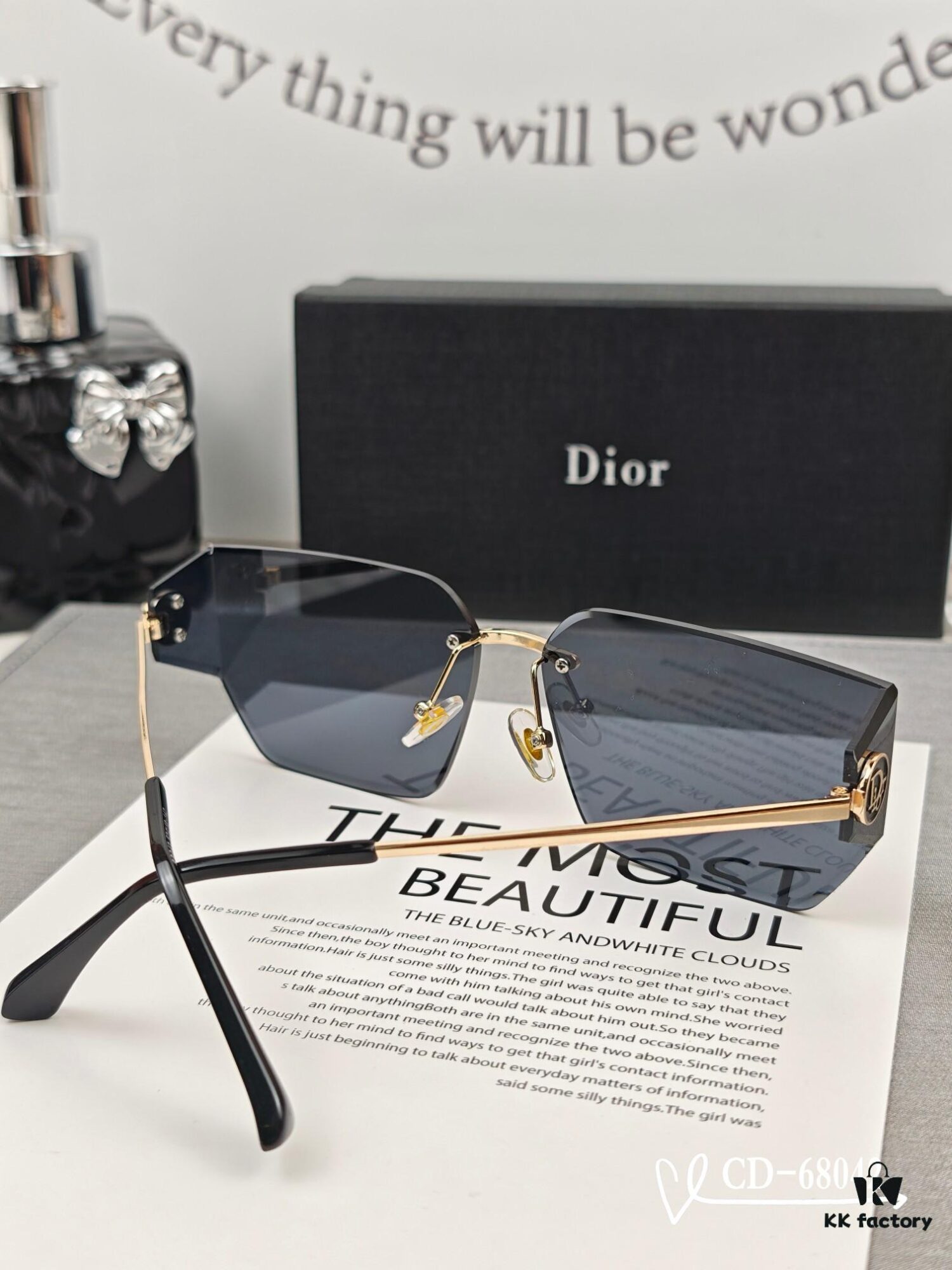 6931feca3a89a121ed54ed5e Dior - French Designer Unisex Sunglasses with Polarized Lenses, Lightweight Metal Frame, Stylish and Comfortable for Travel and Driving