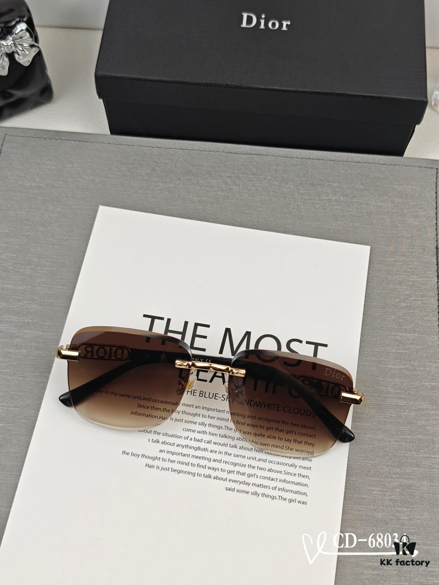 6931fecb3a89a121ed54ed65 Dior - French Fashion House Dior, Unisex Sunglasses with Polarized Lenses by Polaroid, Lightweight Metal Frame for Comfortable Wear, Style 68034