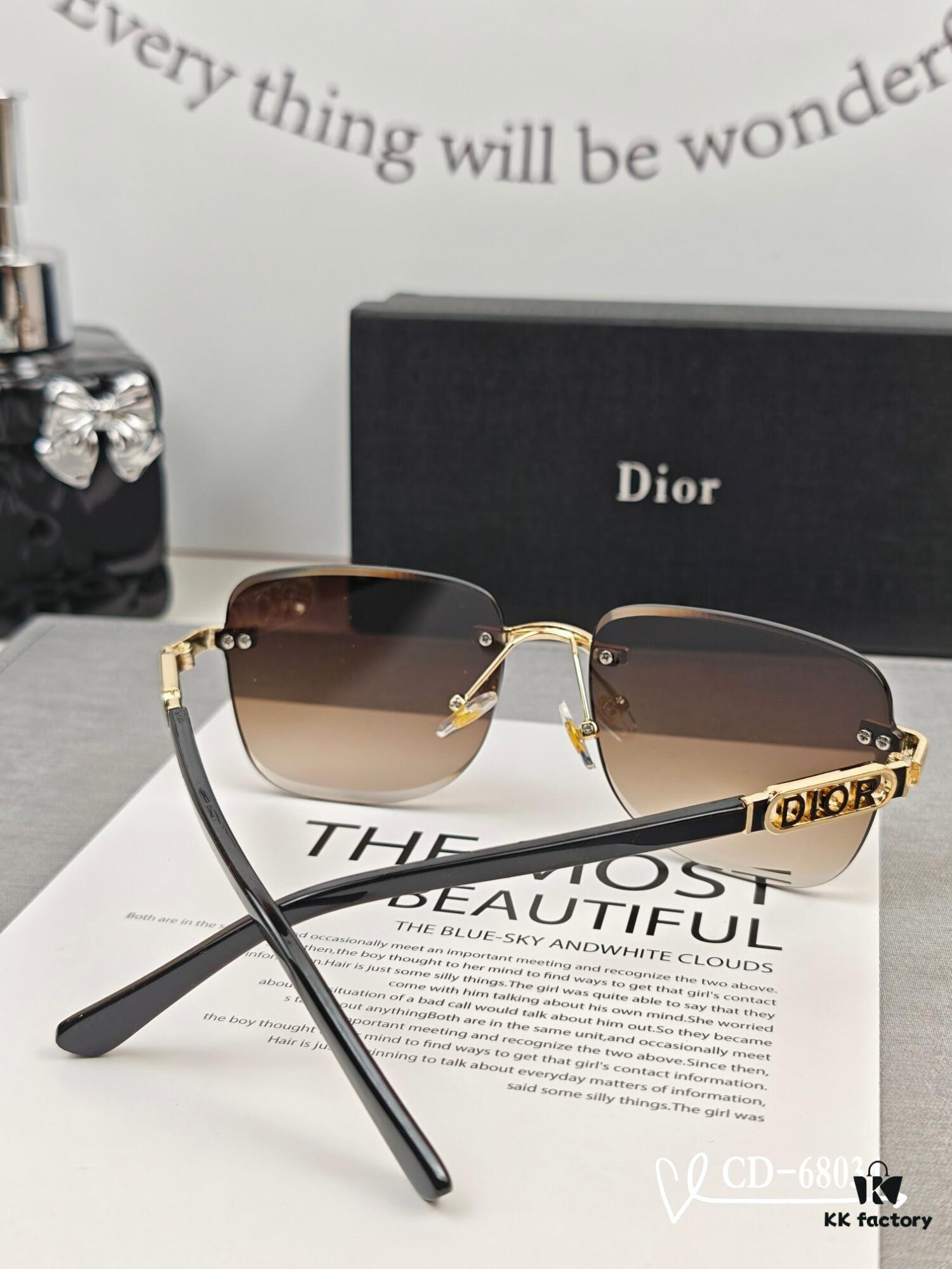 6931fecb3a89a121ed54ed67 Dior - French Fashion House Dior, Unisex Sunglasses with Polarized Lenses by Polaroid, Lightweight Metal Frame for Comfortable Wear, Style 68034