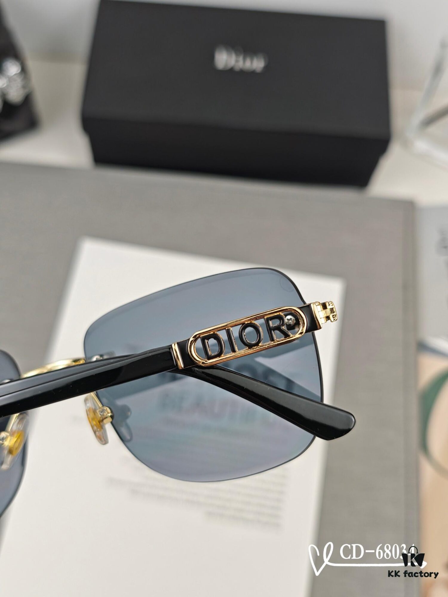 6931fecb3a89a121ed54ed68 Dior - French Fashion House Dior, Unisex Sunglasses with Polarized Lenses by Polaroid, Lightweight Metal Frame for Comfortable Wear, Style 68034