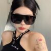 6931fecb3a89a121ed54ed69 Dior Oversized Windproof Protective Cat-Eye Sunglasses for Women, UV Protection, Face-Framing Design to Minimize Facial Appearance