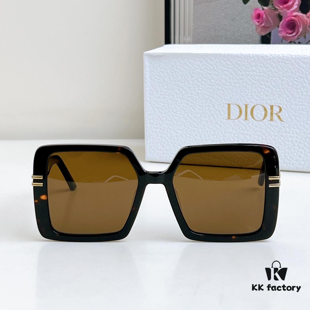 6931fed03a89a121ed54eda1 110 DIOR Modern Collection Square Unisex Sunglasses Model 8070 Size 56□20-145 Face-Framing Optical Glasses