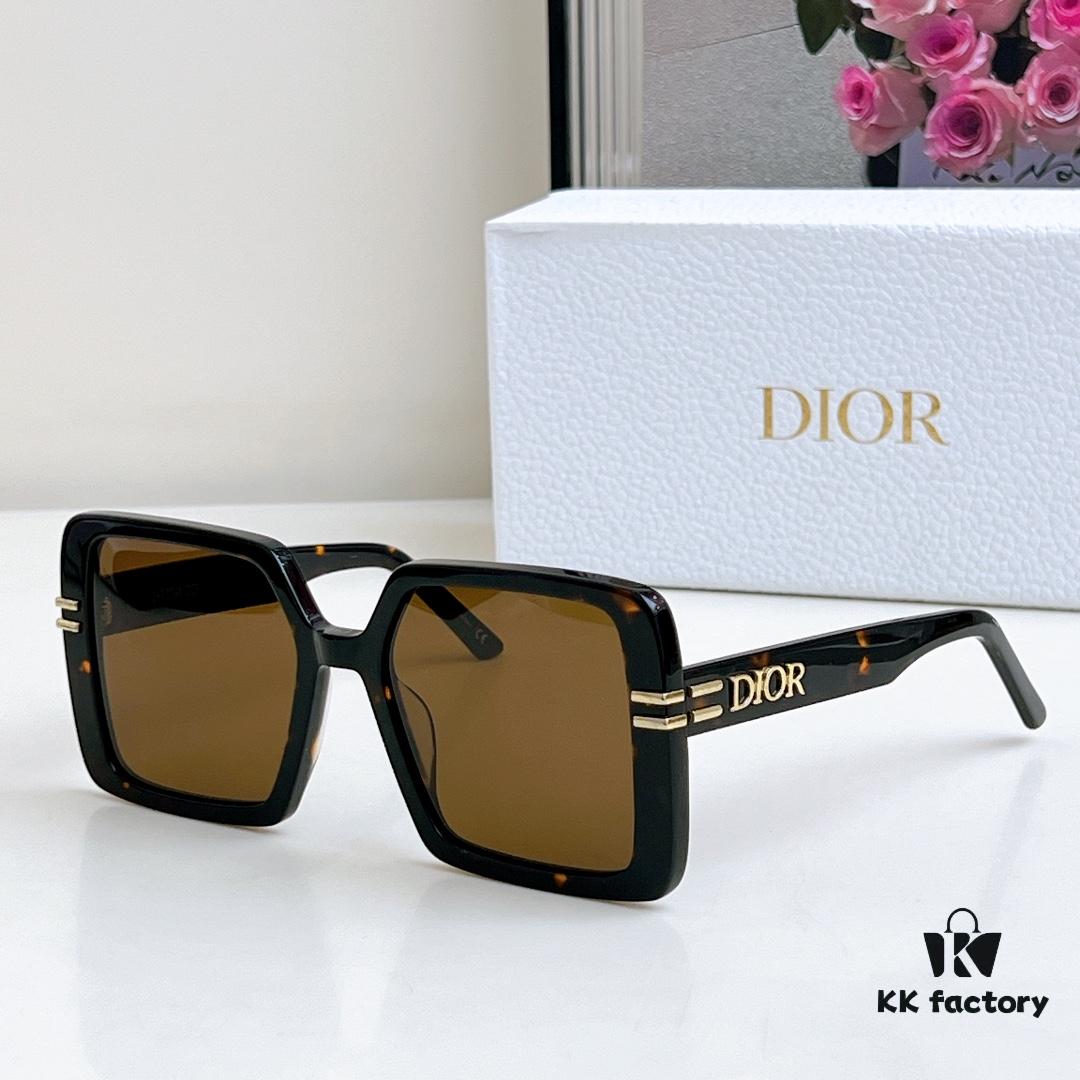 6931fed03a89a121ed54eda2 110 DIOR Modern Collection Square Unisex Sunglasses Model 8070 Size 56□20-145 Face-Framing Optical Glasses