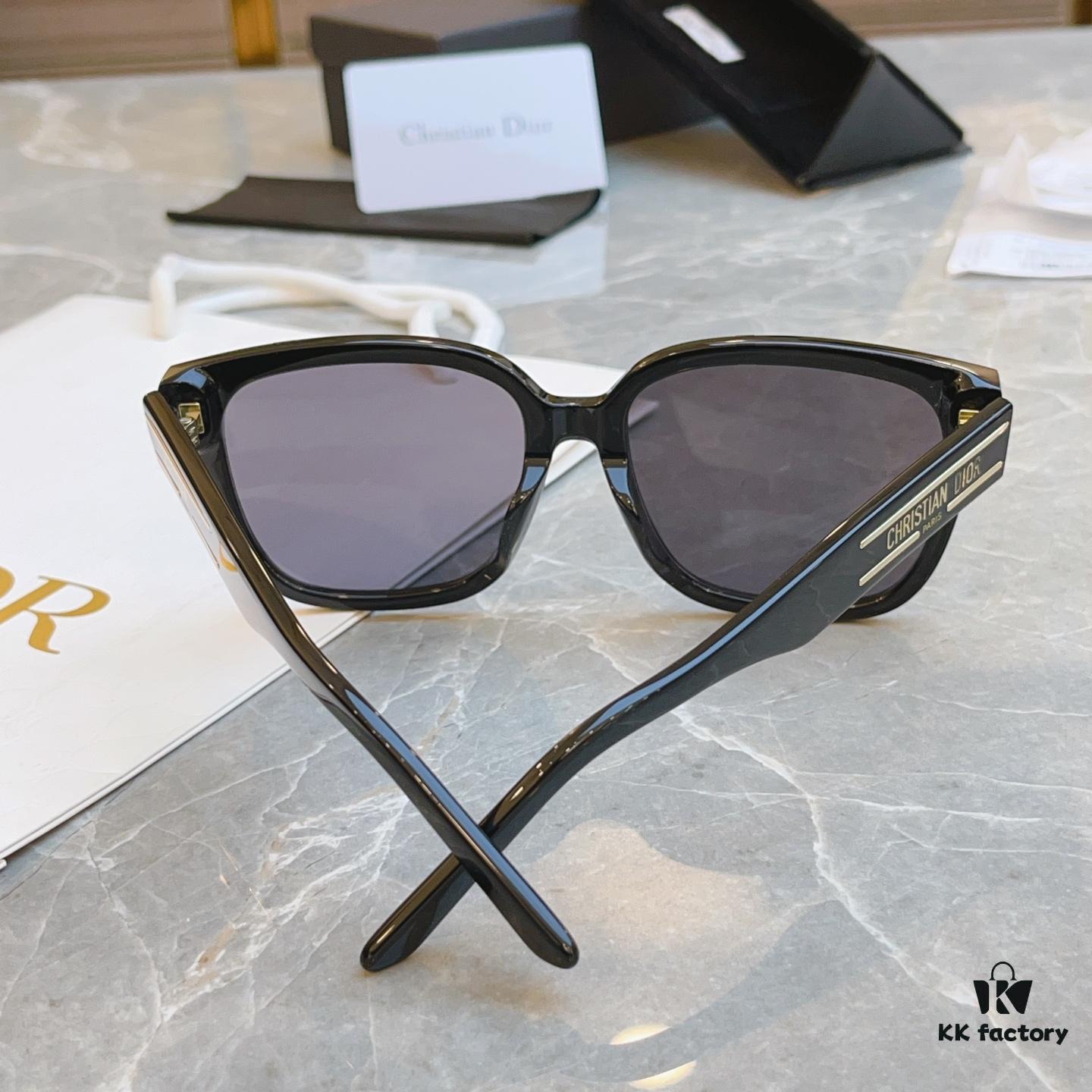 6931fed23a89a121ed54edc7 Dior Signature S7F New Arrival Sunglasses, High-End Version, Size: 58□18-140