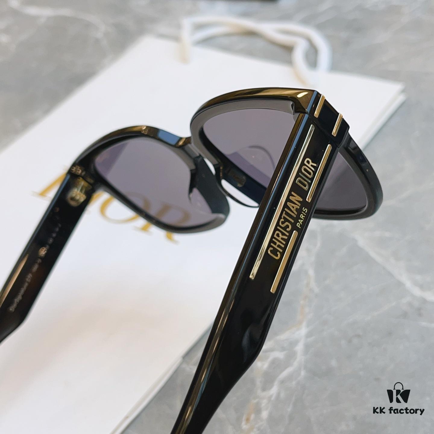 6931fed33a89a121ed54edcb Dior Signature S7F New Arrival Sunglasses, High-End Version, Size: 58□18-140