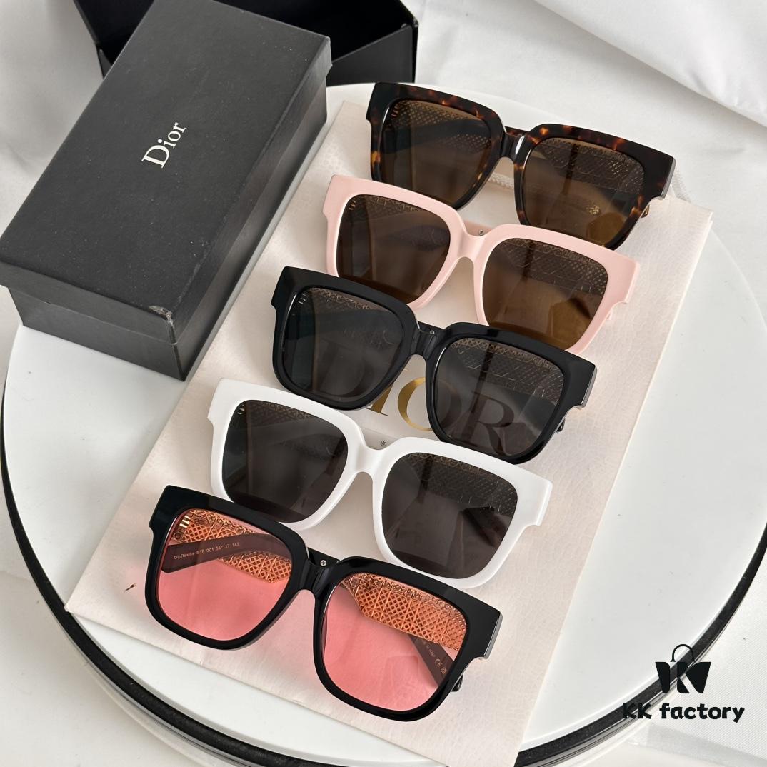 120 New Arrival DIO* Official Website Model: Dio Résille S1F SIZE: 55-17-145 Eyeglasses Sunglasses