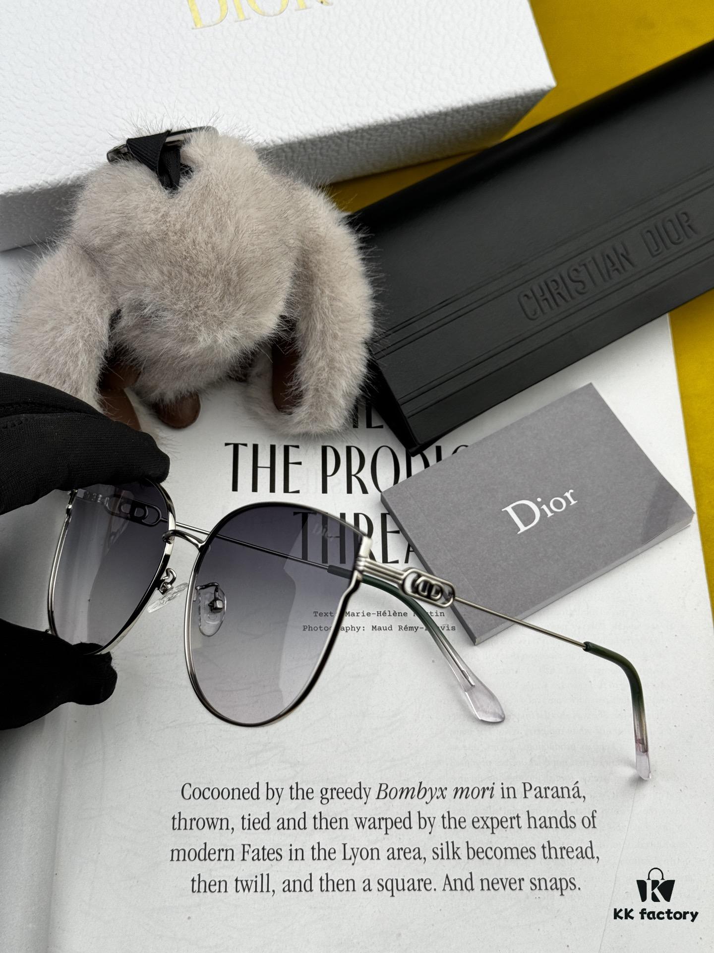 6931fed63a89a121ed54edf5 DIOR Volcano ☔️ Fashion Round Frame Sunglasses Lens Top Luxury High Quality Women's Driving Sunglasses Model: CD4311