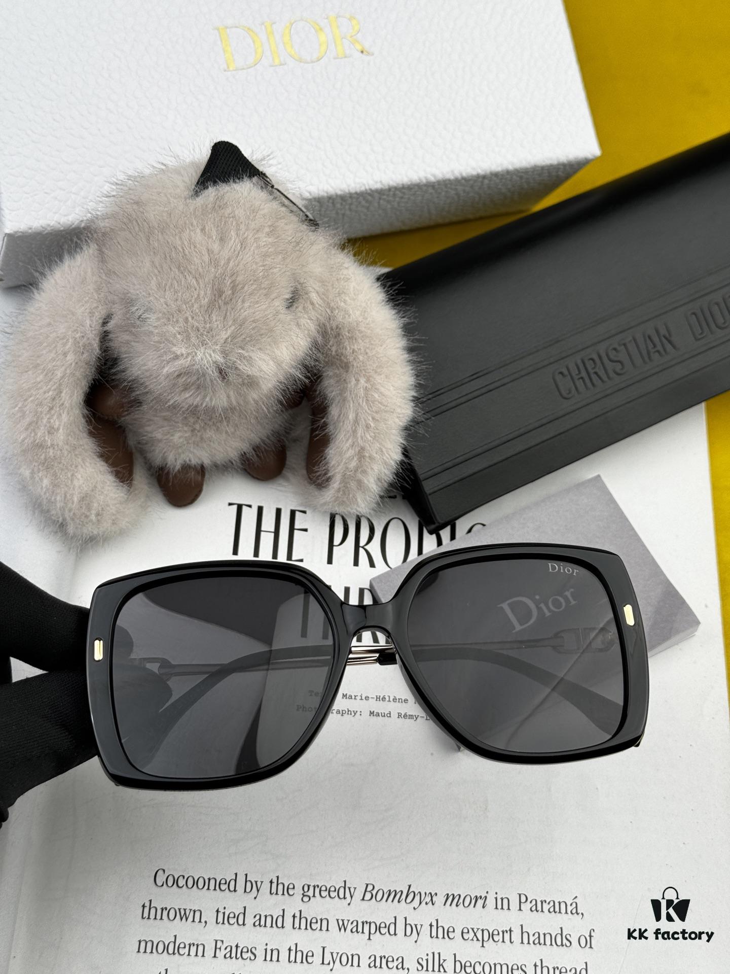 6931fed73a89a121ed54edfb 【DIOR】2025 Spring New Arrival Trendy Fashion Square Polarized Sunglasses High-Quality Comfortable Fit Influencer Style Women's HD Polarized Sunglasses 🕶️ High-Quality TR Frame Model: CD7906 Sunglasses