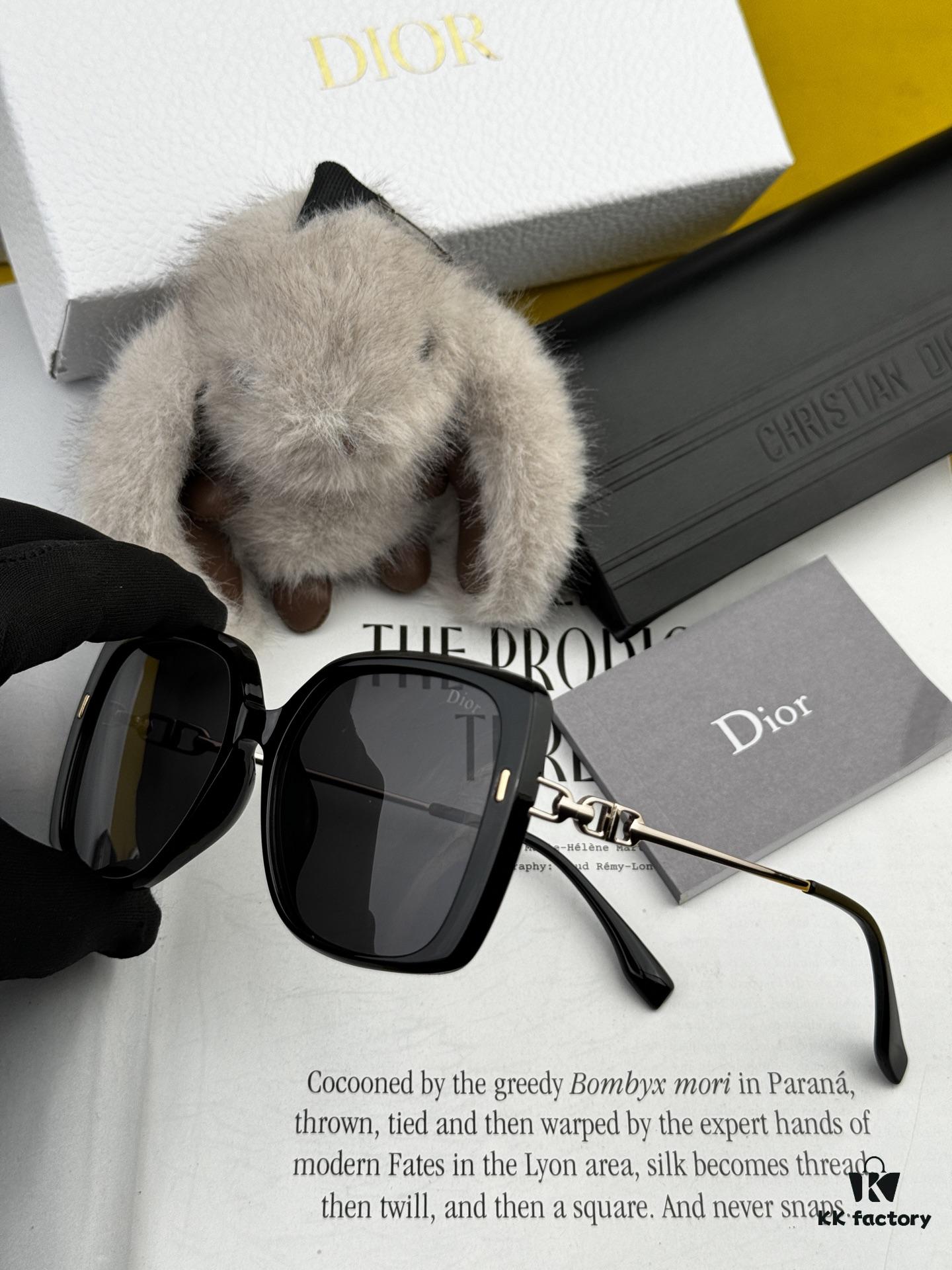 6931fed73a89a121ed54edfd 【DIOR】2025 Spring New Arrival Trendy Fashion Square Polarized Sunglasses High-Quality Comfortable Fit Influencer Style Women's HD Polarized Sunglasses 🕶️ High-Quality TR Frame Model: CD7906 Sunglasses
