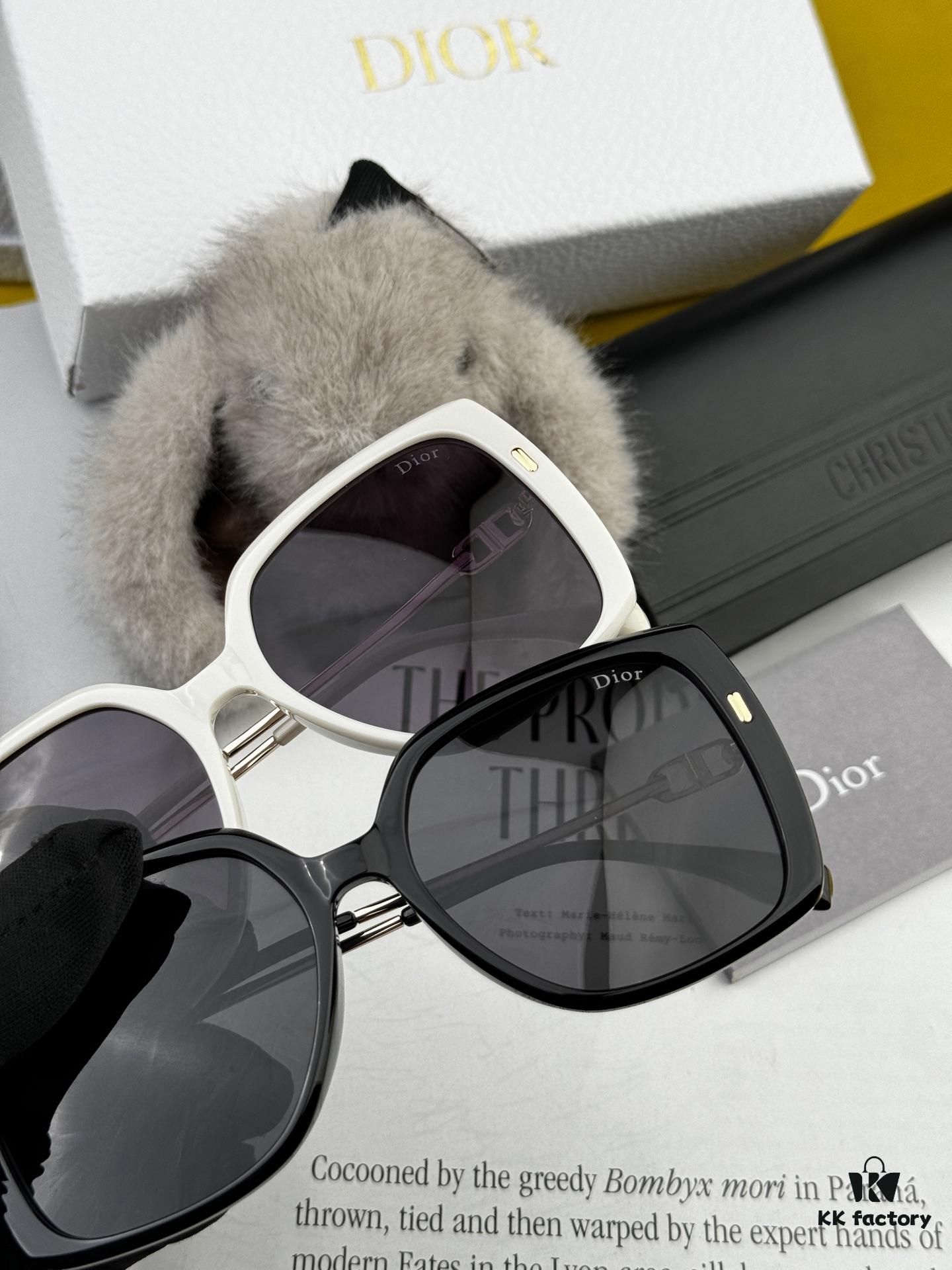 6931fed73a89a121ed54edff 【DIOR】2025 Spring New Arrival Trendy Fashion Square Polarized Sunglasses High-Quality Comfortable Fit Influencer Style Women's HD Polarized Sunglasses 🕶️ High-Quality TR Frame Model: CD7906 Sunglasses