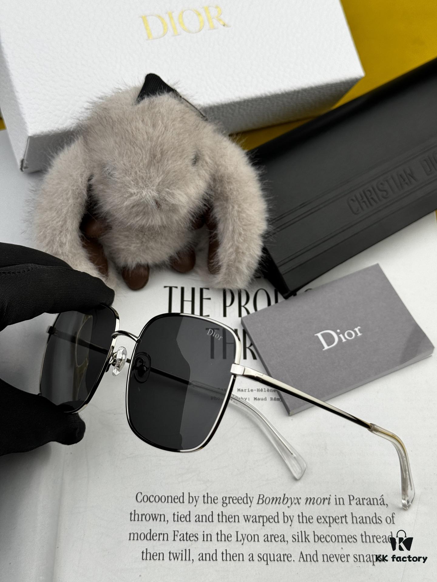 DIOR Volcano ☔️ Fashion Square Sunglasses Top Luxury [Strong] High Quality [Victory][Kiss] 🍦🍨 [Proud] Exceptional Charm 😄 🍫🍪 Women's Driving Sunglasses [Love] Model: CD5908 Eyewear Sunglasses