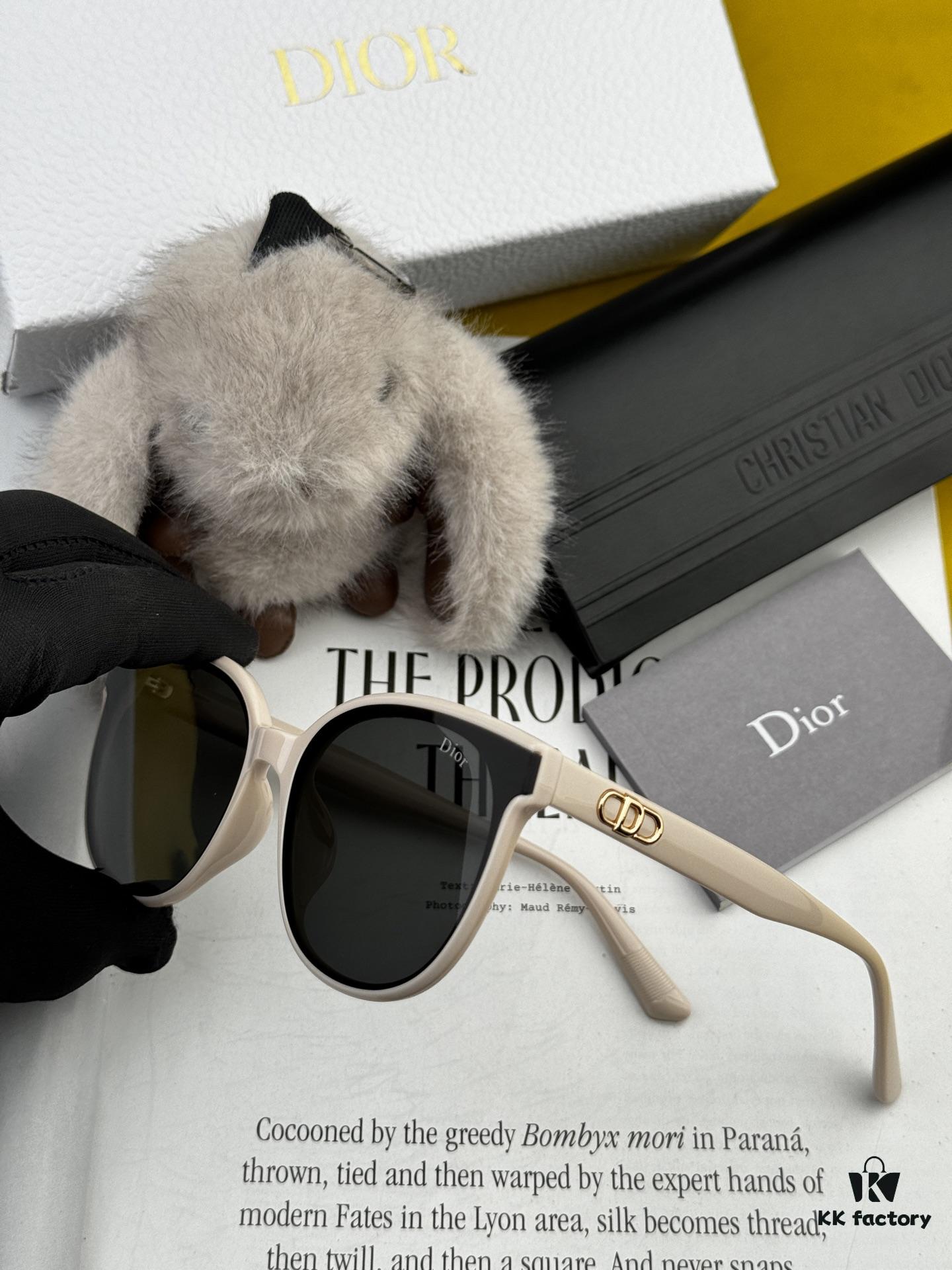 6931fed83a89a121ed54ee0f DIOR - Spring New Arrival Trendy Best-Selling Fashion Round Frame Polarized Sunglasses High Quality Comfortable Wear Influencer Favorite Sunglasses Model: CD251
