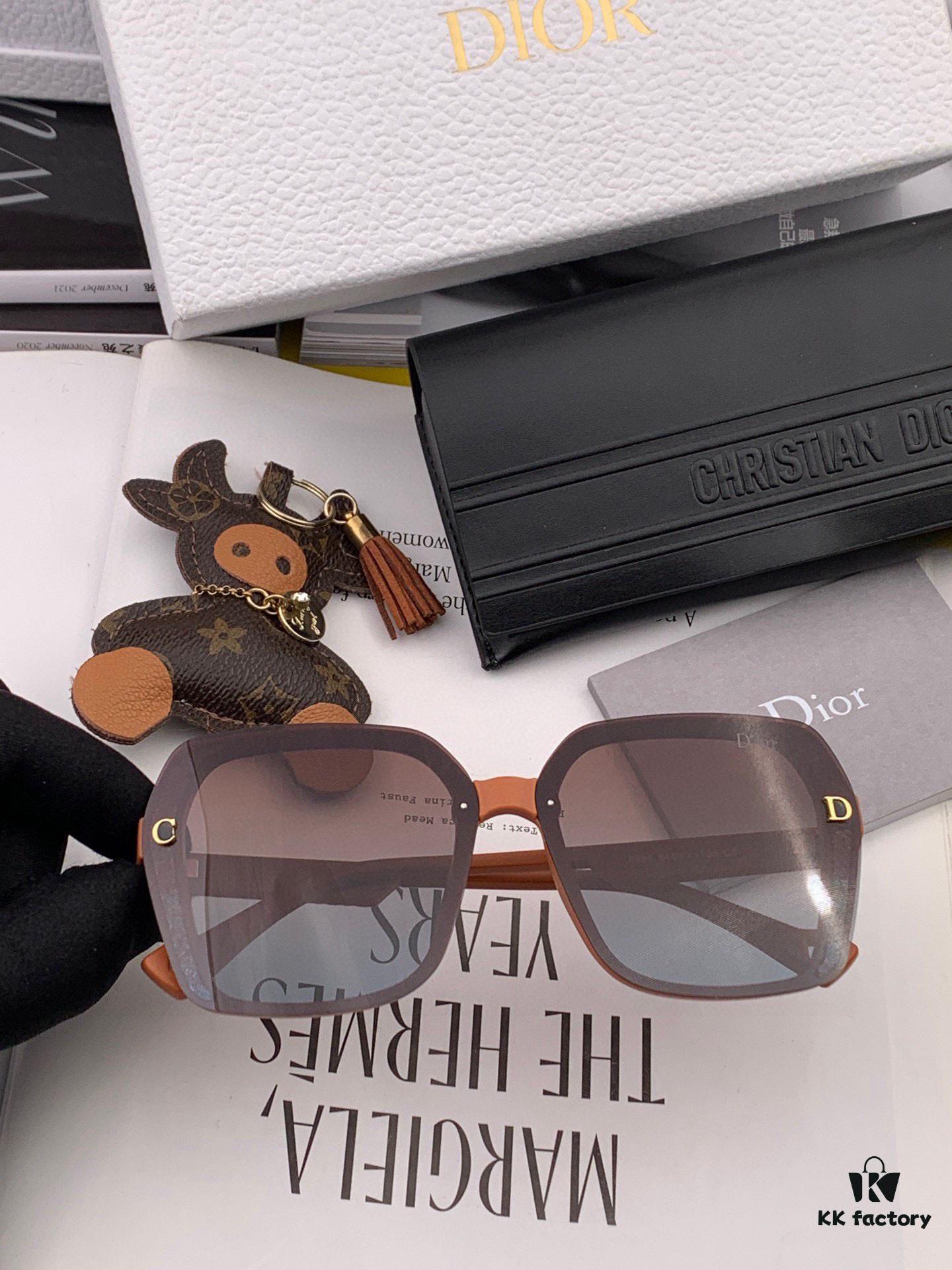 6931feda3a89a121ed54ee2a DIOR - Spring New Arrival Trendy Fashion Square Frame Polarized Sunglasses High Quality Comfortable Wear Influencer Popular Style Model: CD6998