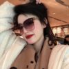 6931fedb3a89a121ed54ee38 Nylon Polarized Series: DIOR Oversized Square Frame Sunglasses with Classic Design, Universal Fit for All Face Shapes, Stylish with Coats or Dresses, Nylon Polarized Lenses for UV Protection, Model: CD1192