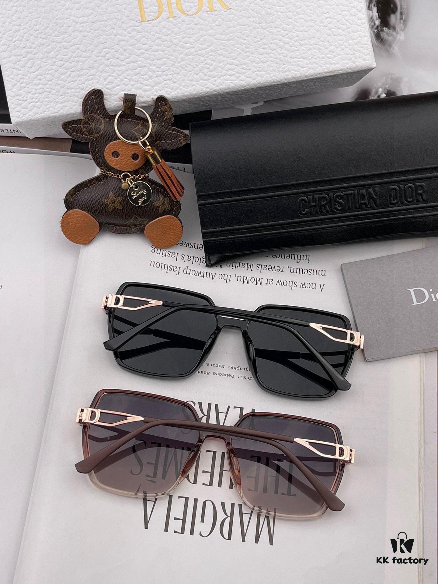 6931fee73a89a121ed54eece DIOR 2025 Spring New Arrival Trendy Fashion Square Polarized Sunglasses High-Quality Comfortable Wear Influencer Style Women's HD Polarized Sunglasses with Premium TR Frame Model: CD8359