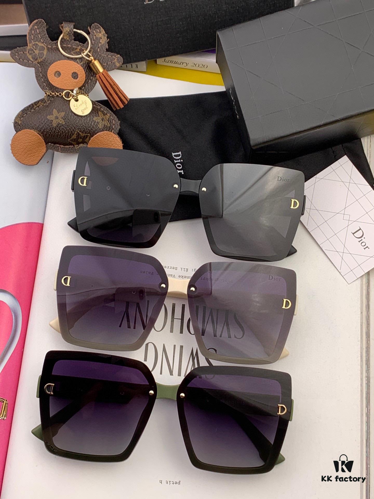 6931fee83a89a121ed54eee0 【DIOR - Dior】2025 Spring New Arrival Trendy Popular Fashion Square Polarized Sunglasses High Quality Comfortable Fit Influencer Favorite Sunglasses Model: D6514
