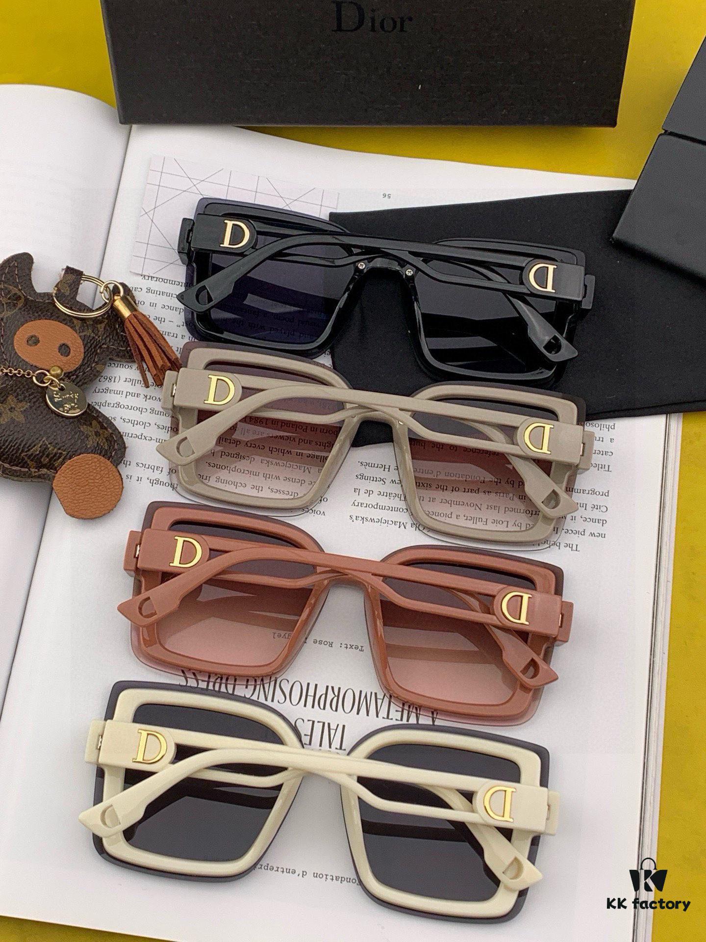 6931feea3a89a121ed54eefd DIOR 2025 Spring New Arrival Square Sunglasses, Favored by Influencers for Their Stunning Look and Chic Metal Finish