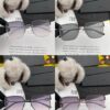 DIOR Volcano ☔️ Fashion Frameless Sunglasses Lenses, Top Luxury [Strong] High Quality [Victory][Kiss] 🍦🍨 [Proud] Exceptional Elegance 😄 🍫🍪 Women's Driving Sunglasses [Love] Model: CD05811 Eyewear Sunglasses