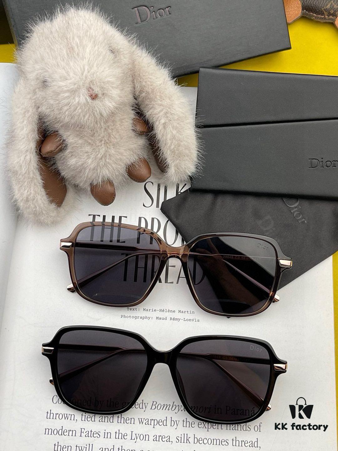 6931fefc3a89a121ed54efe0 DIOR New Model One-Piece Driving Sunglasses, Must-Have Travel Accessory, Popular Among Celebrities, Unisex Aviator Sunglasses Model: CD82804