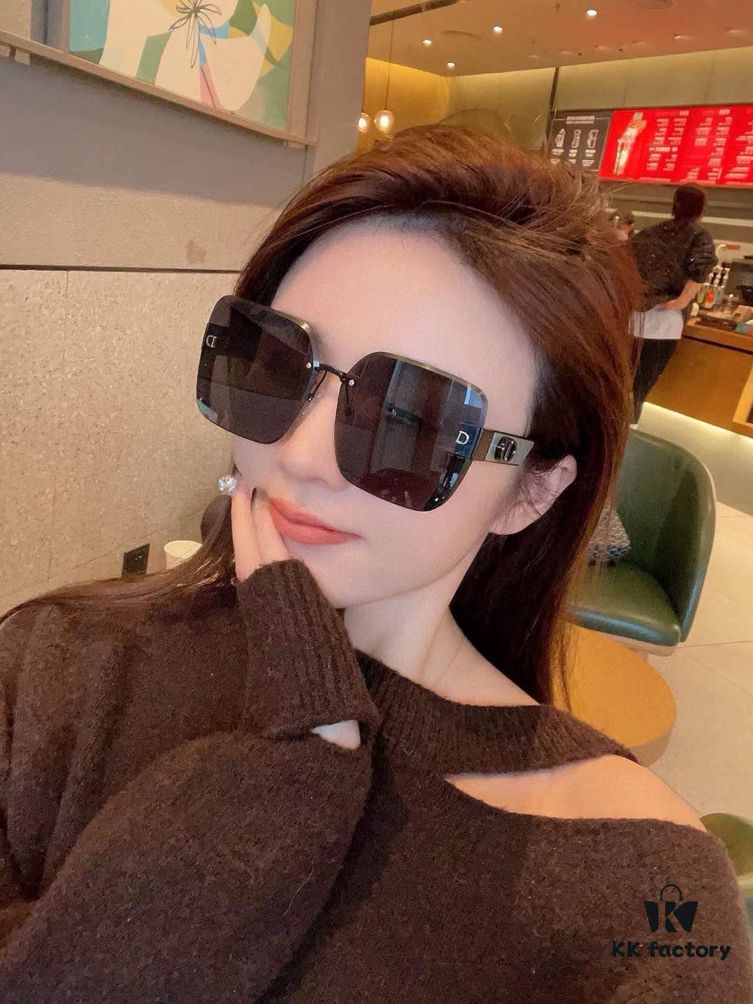 6931fefc3a89a121ed54efea DIOR 2024 Spring New Arrival Trendy Fashion Square Polarized Sunglasses High-Quality Comfortable Wear Influencer Style Women's HD Thickened Polarized Sunglasses