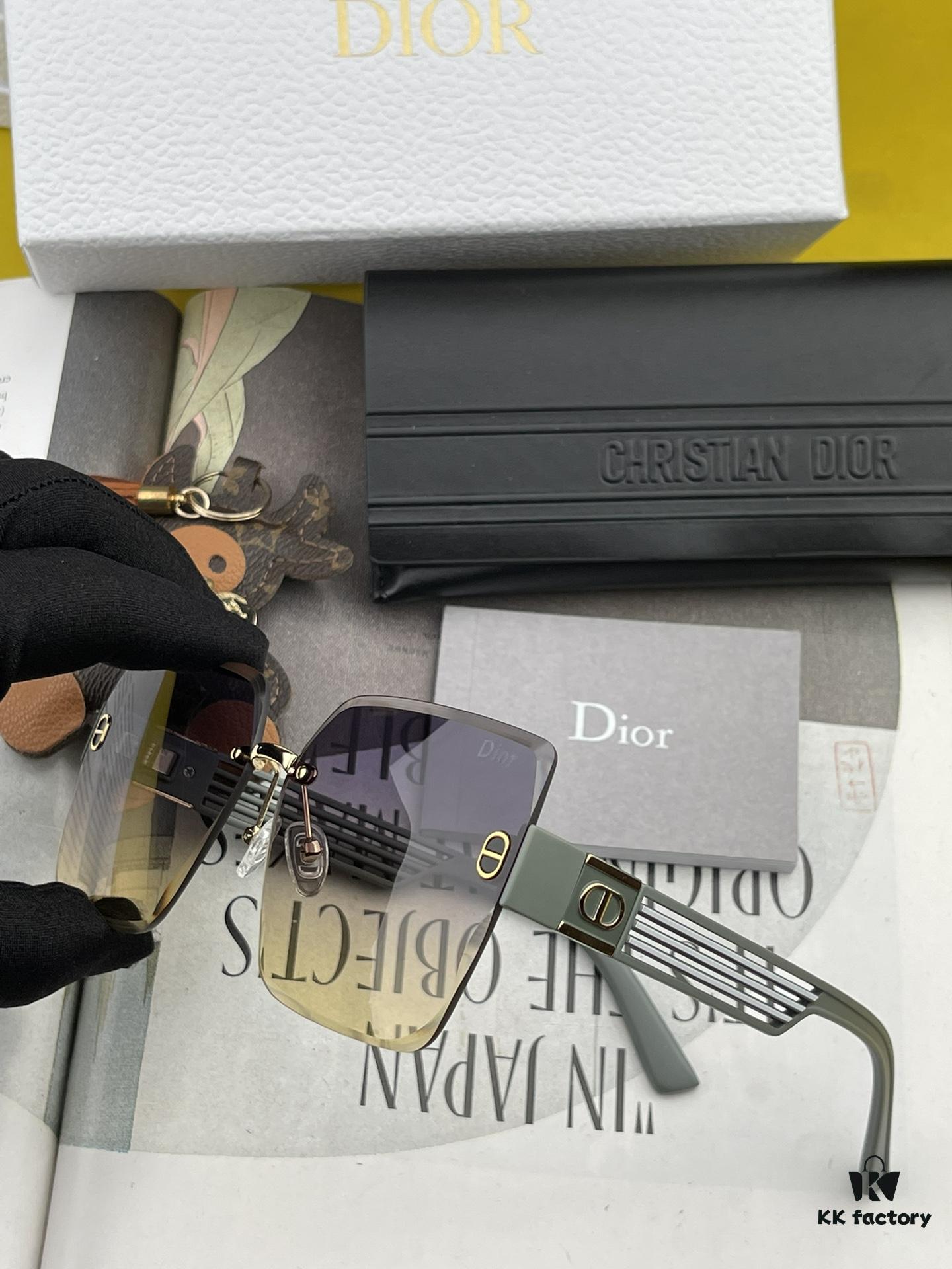 6931fefe3a89a121ed54f007 【DIOR】2024 Spring New Arrival Trendy Popular Fashion Square Frame Sunglasses High Quality Comfortable Wear Influencer Style Shades Model: D6296