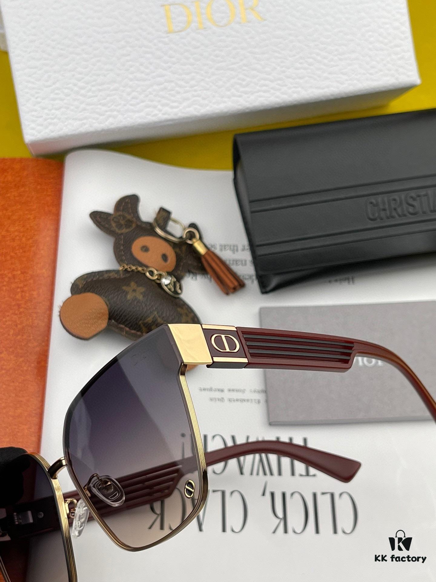 6931ff043a89a121ed54f04f 【DIOR】2024 Spring New Arrival Trendy Fashion Square Frame Nylon Sunglasses High-Quality Comfortable Wear Influencer Style Women's HD Nylon Sunglasses 🕶️ High-Quality TR Frame Model: CD7190 Eyeglasses Sunglasses