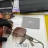 DIOR 2024 Spring New Arrival Trendy Fashion Square Frame Sunglasses High-Quality Comfortable Wear Influencer Style Women's HD Sunglasses