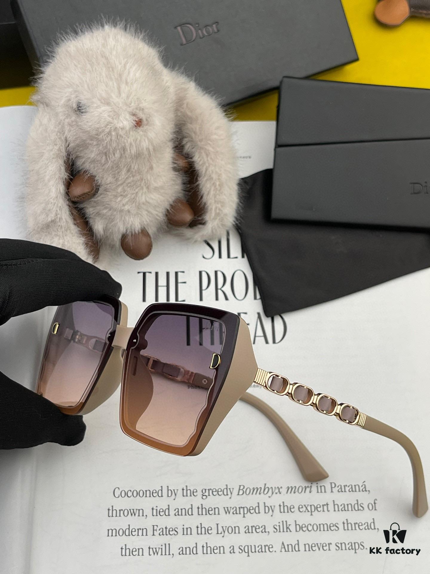 6931ff083a89a121ed54f083 DIOR 2024 Spring New Arrival Original Shipment Influencer Super Hit Blue Classic Luxury Worldwide Trend Fashion Square Sunglasses Premium Quality Authentic High-End Logo Model: CD5302