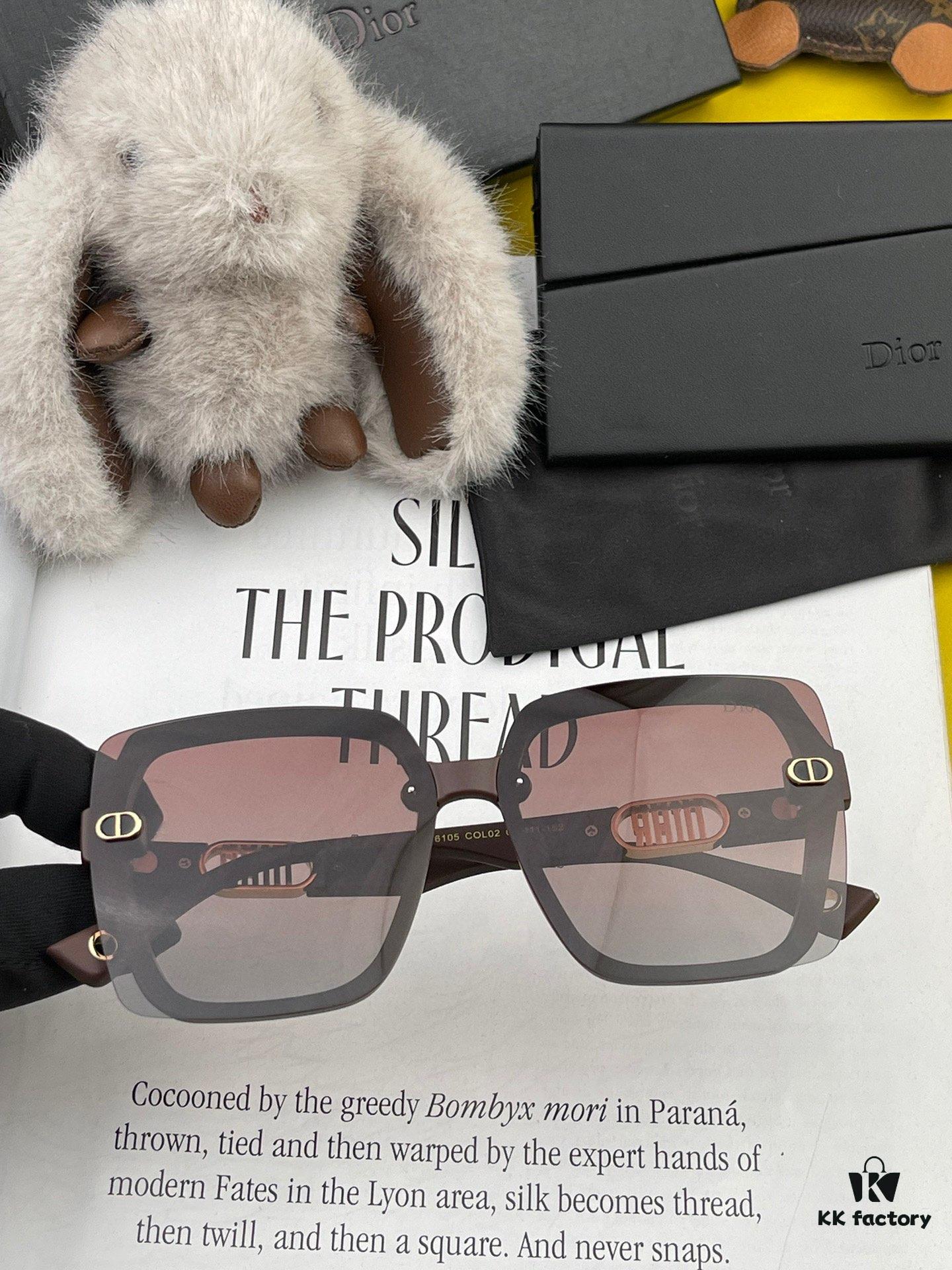 6931ff113a89a121ed54f0f6 DIOR 2024 Spring New Arrival Trendy Fashion Square Polarized Sunglasses High-Quality Comfortable Wear Influencer Style Women's HD Polarized Sunglasses 🕶️ High-Quality TR Frame Model: CD5610