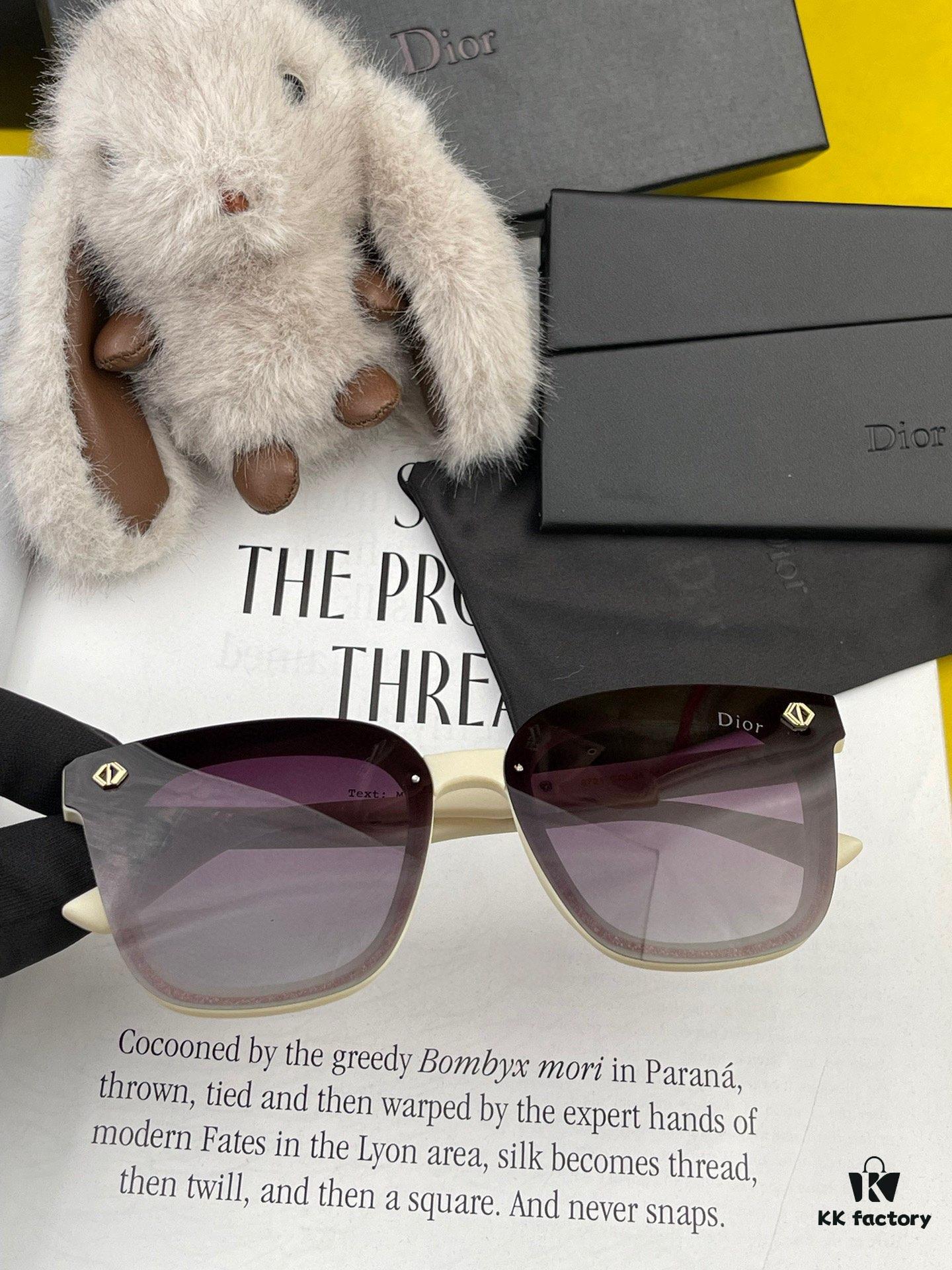 DIOR 2024 Spring New Arrival Trendy Fashion Square Polarized Sunglasses High-Quality Comfortable Wear Influencer Style Women's HD Polarized Sunglasses