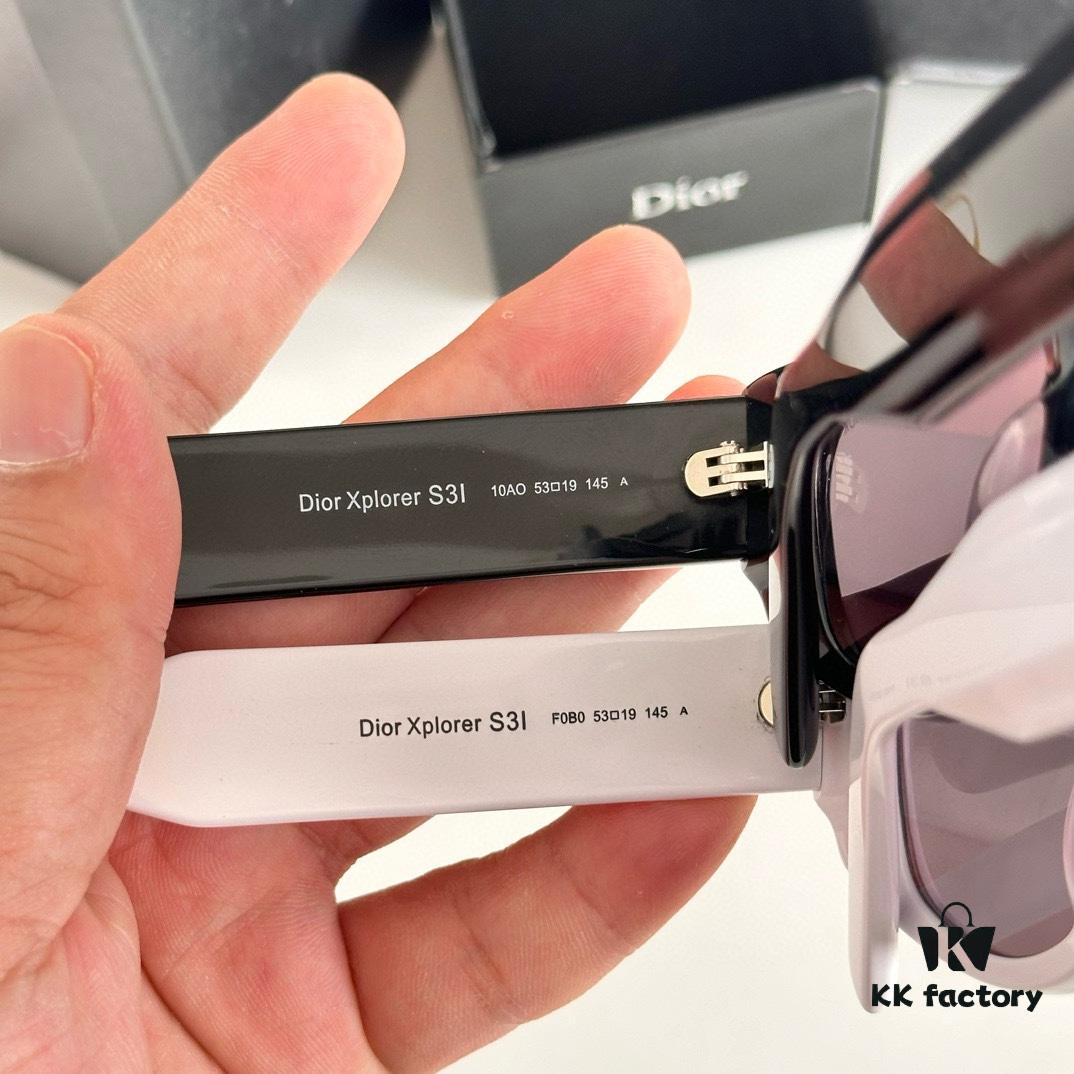 6931ff133a89a121ed54f116 Dior Xplorer S3I Sunglasses, Size 53-19-145