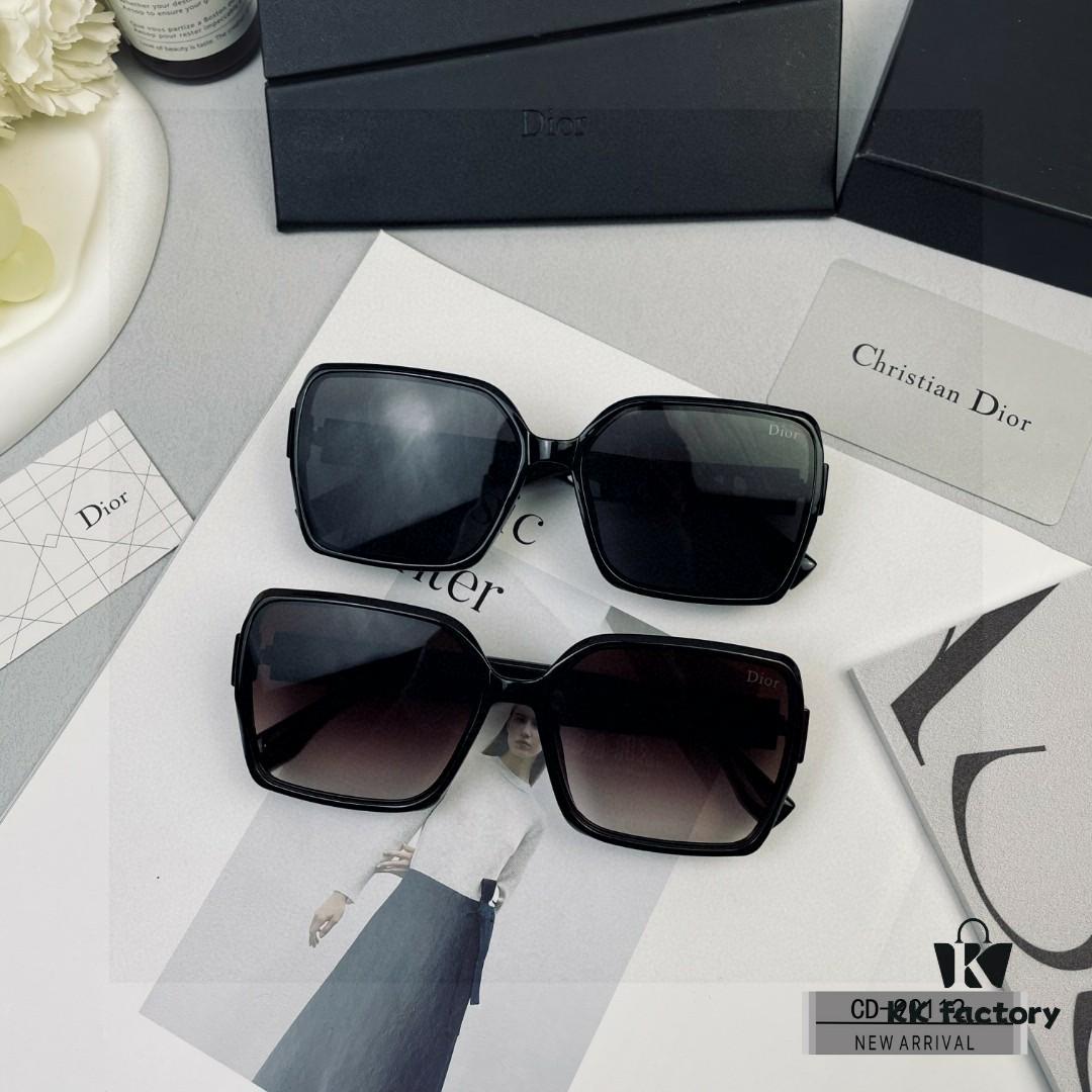 6931ff183a89a121ed54f15a DIOR France Sunglasses Model 90112 with Polarized HD Lenses, Lightweight PC Frame, Size 58-17-142