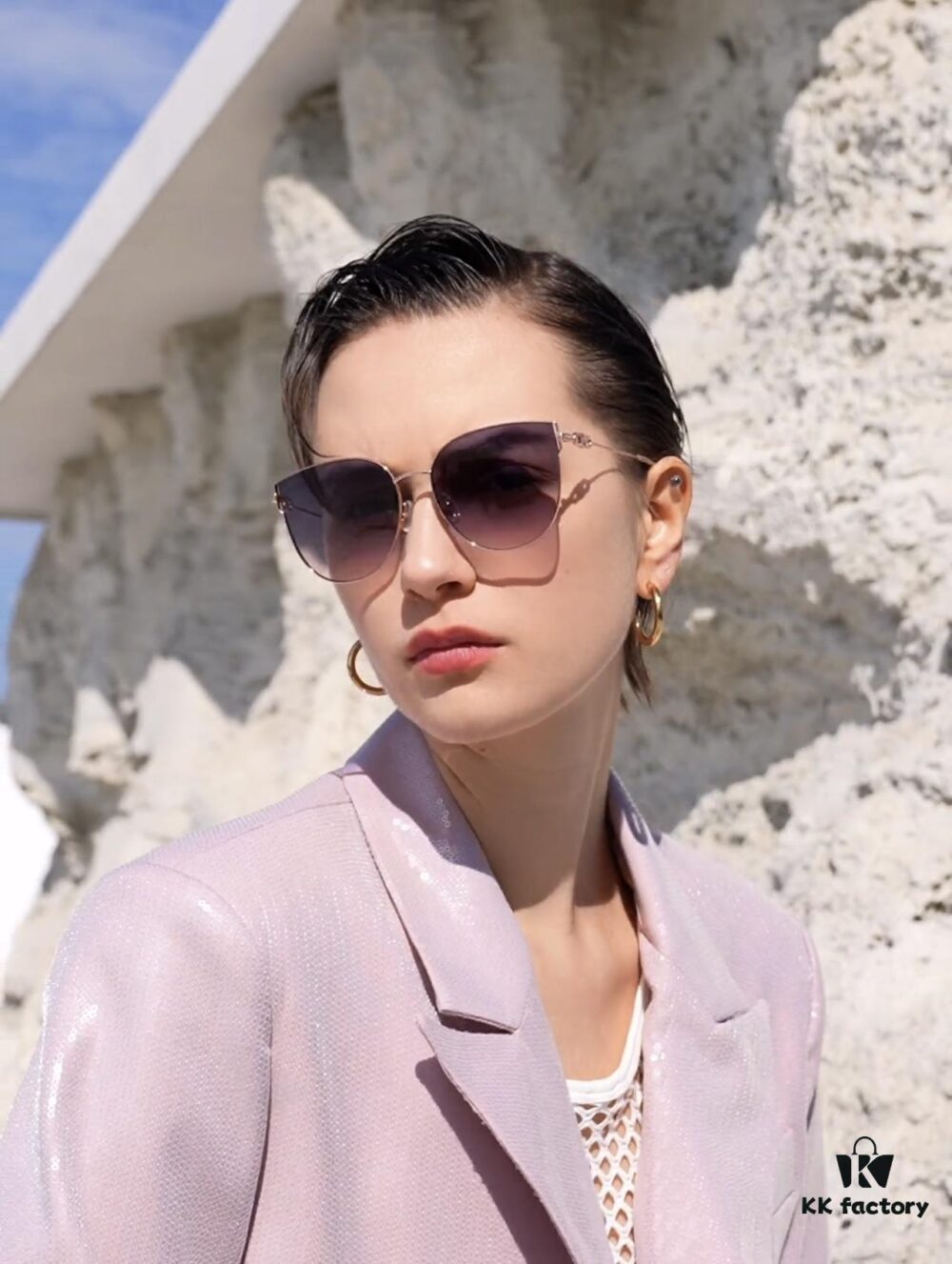 6931ff1e3a89a121ed54f19f DIOR Volcano ☔️ Fashion Round Frame Sunglasses Lens Top Luxury High Quality Women's Driving Sunglasses Model: CD4311