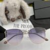 6931ff1e3a89a121ed54f1a1 DIOR Volcano ☔️ Fashion Round Frame Sunglasses Lens Top Luxury High Quality Women's Driving Sunglasses Model: CD4311