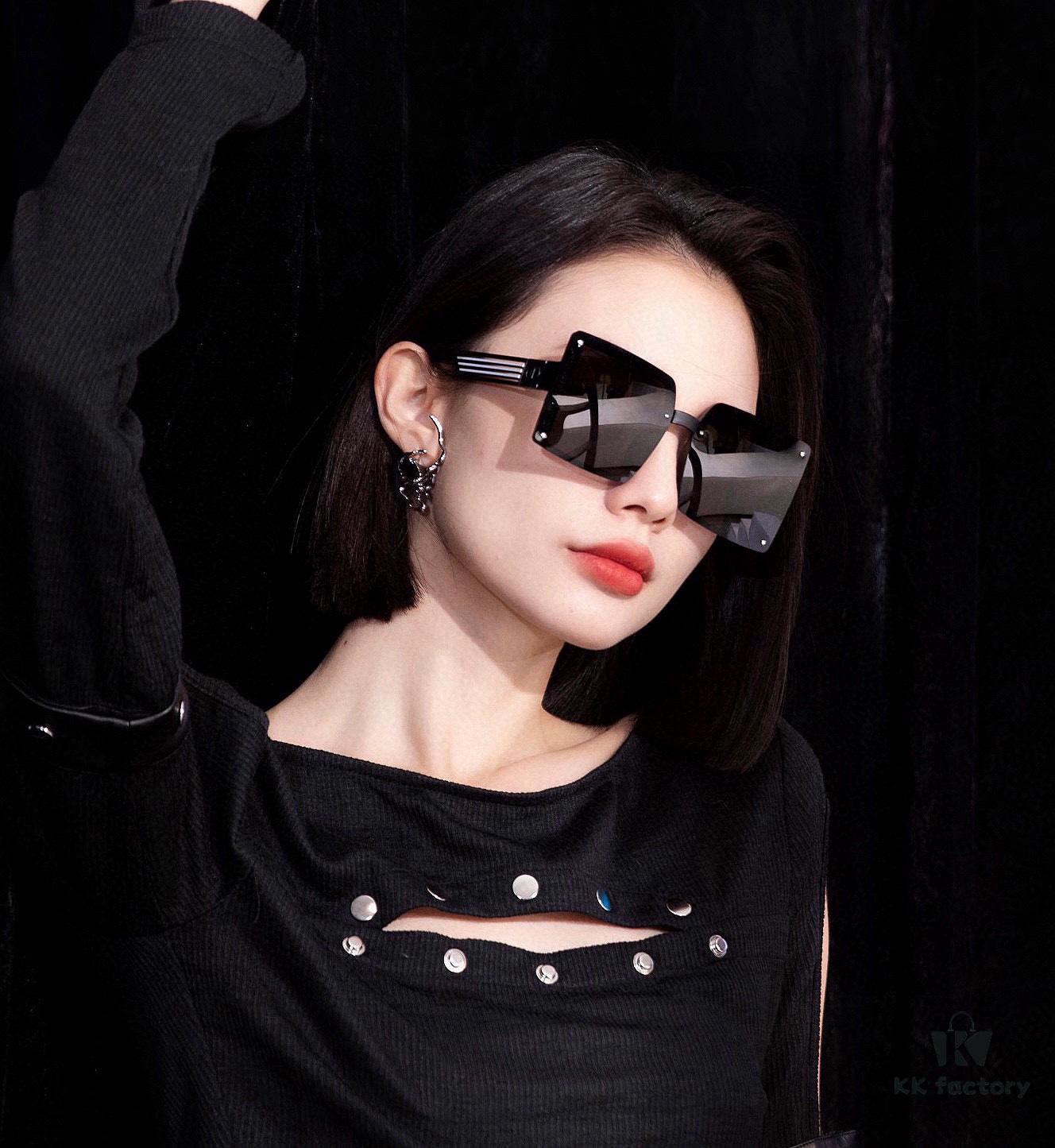 6931ff233a89a121ed54f1e7 【DIOR - Dior】2024 Spring New Arrival Trendy Fashion Square Polarized Sunglasses High Quality Comfortable Wear Influencer Favorite Style Model: D1297 Eyeglasses Sunglasses