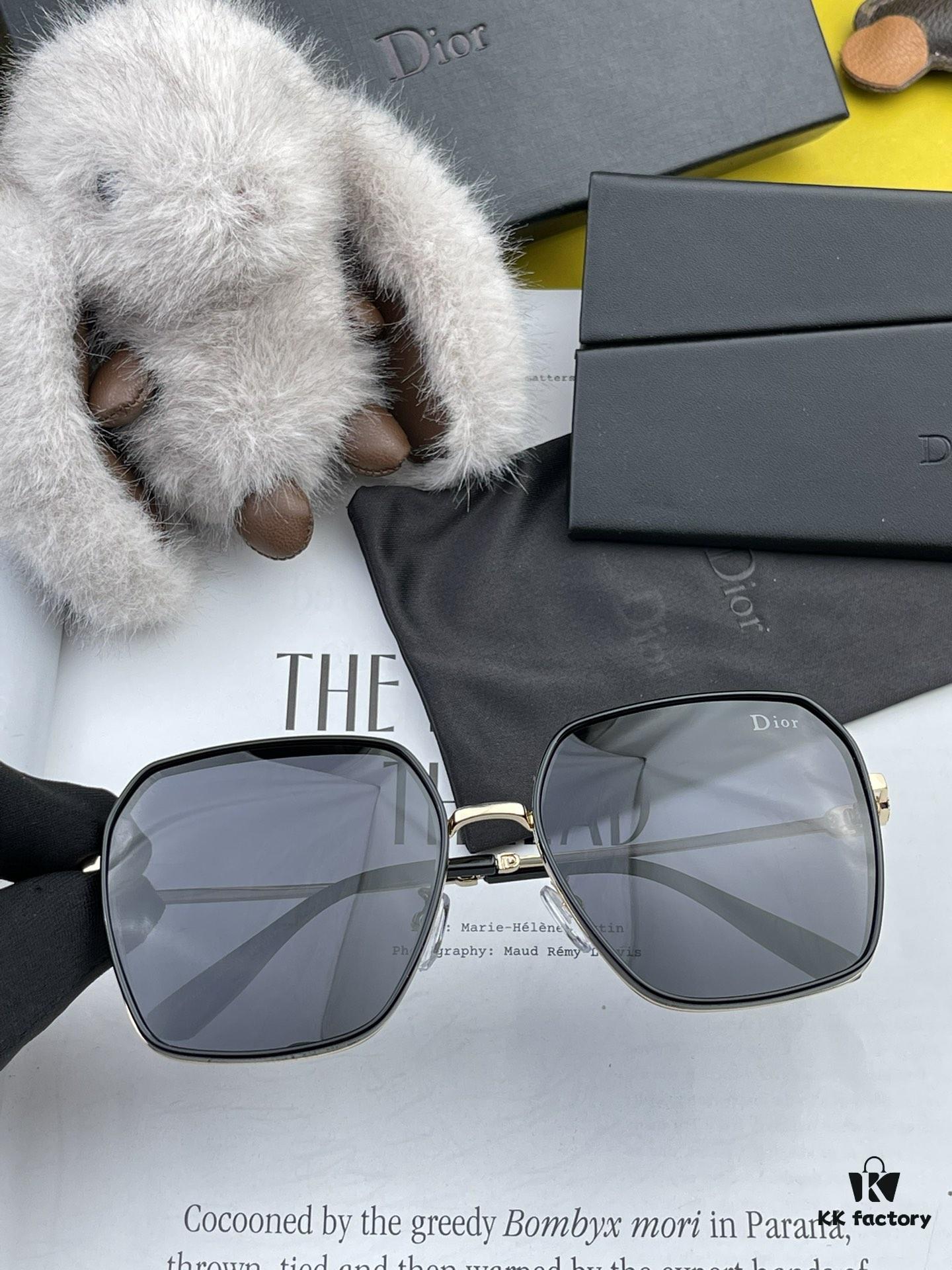6931ff243a89a121ed54f1f3 DIOR - Polarized Sunglasses 2024 Spring New Arrival Trendy Fashion Square Frame Polarized Sunglasses High Quality Comfortable Fit Influencer Style Women's HD Polarized Sunglasses