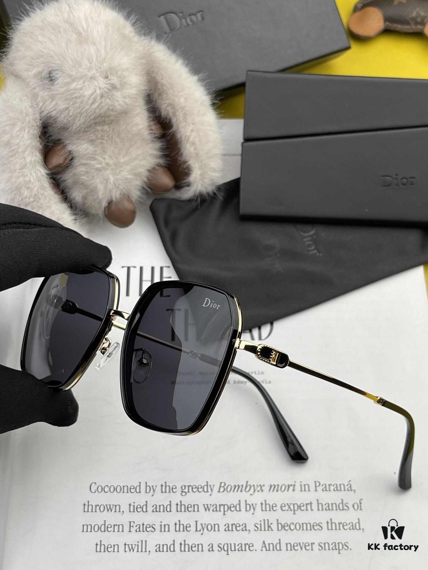 6931ff243a89a121ed54f1f6 DIOR - Polarized Sunglasses 2024 Spring New Arrival Trendy Fashion Square Frame Polarized Sunglasses High Quality Comfortable Fit Influencer Style Women's HD Polarized Sunglasses