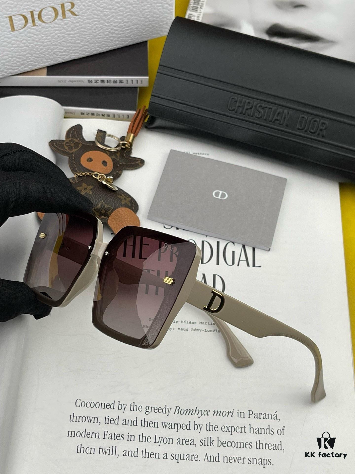 6931ff273a89a121ed54f219 【DIOR】2024 Spring New Arrival Trendy Fashion Square Polarized Sunglasses High-Quality Comfortable Fit Influencer Style Women's HD Thickened Polarized Sunglasses 🕶️ High-Quality TR Frame Model: CD0351